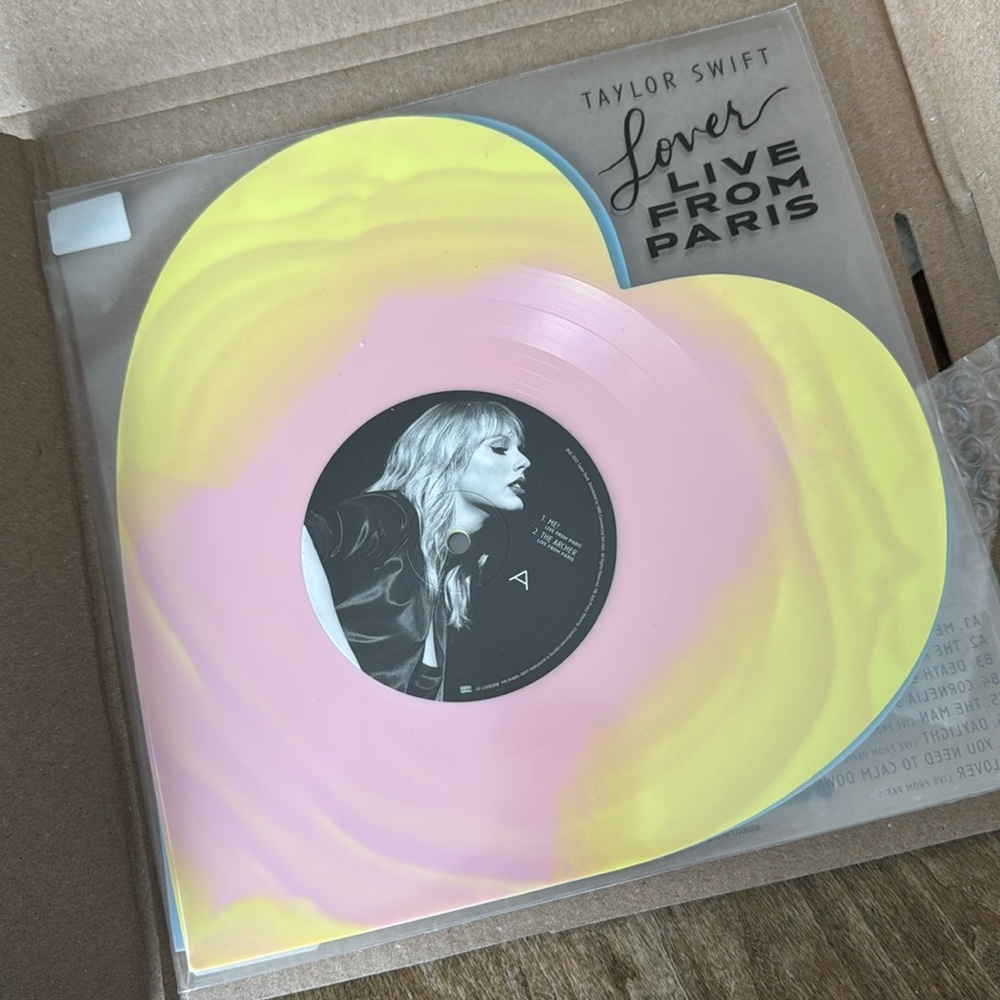 Taylor Swift Lover live from Paris vinyl